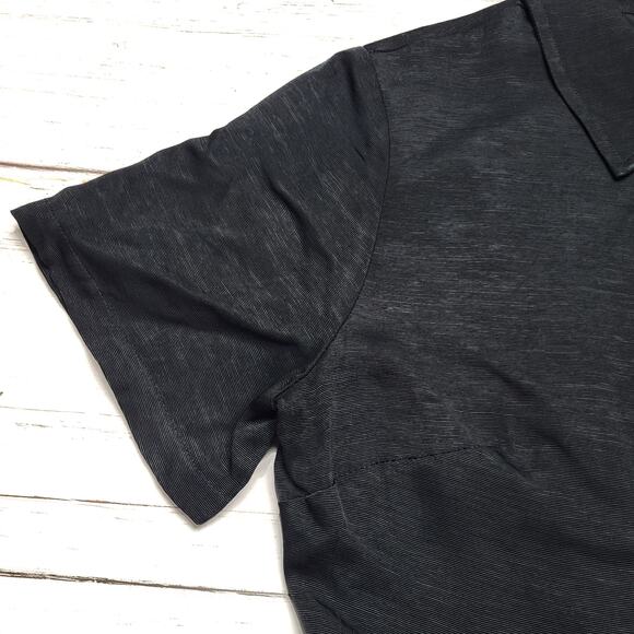 J. Crew Collection Shirtdress With Jewel Buttons Black Mini Short Sleeve Small 6 - Picture 6 of 9